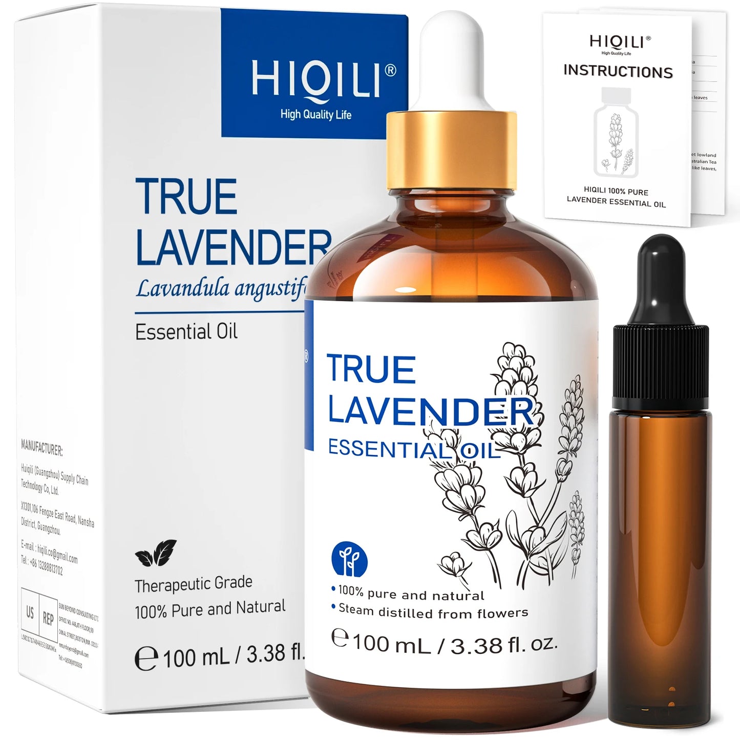 HIQILI Essential Oil With Dropper