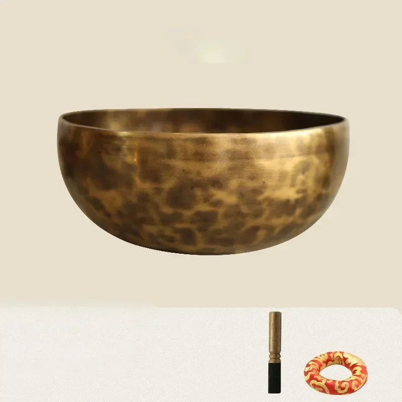 SHXI Tibetan Singing Bowl Set Copper Malang Bowls For Meditation