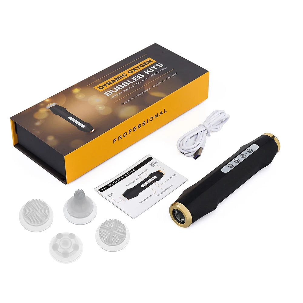Foreverlily Oxygen Bubble Pen Facial CO2 Machine for Skin Care
