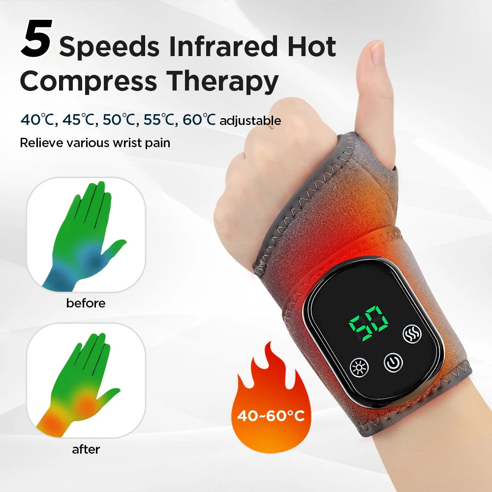 Hailicare Electric Ankle Massager With Vibration Therapy For Pain Relief