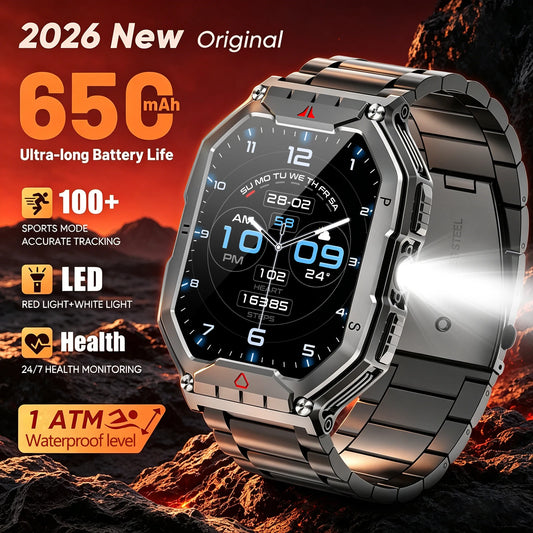 Smartwatch With AMOLED Display GPS Heart Rate Blood Oxygen Monitor