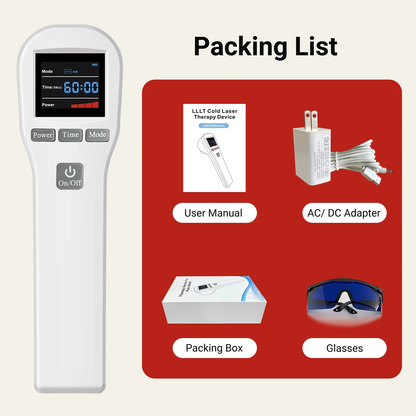 ZJKC Pain Relief Laser Therapy Machine For Muscle Recovery