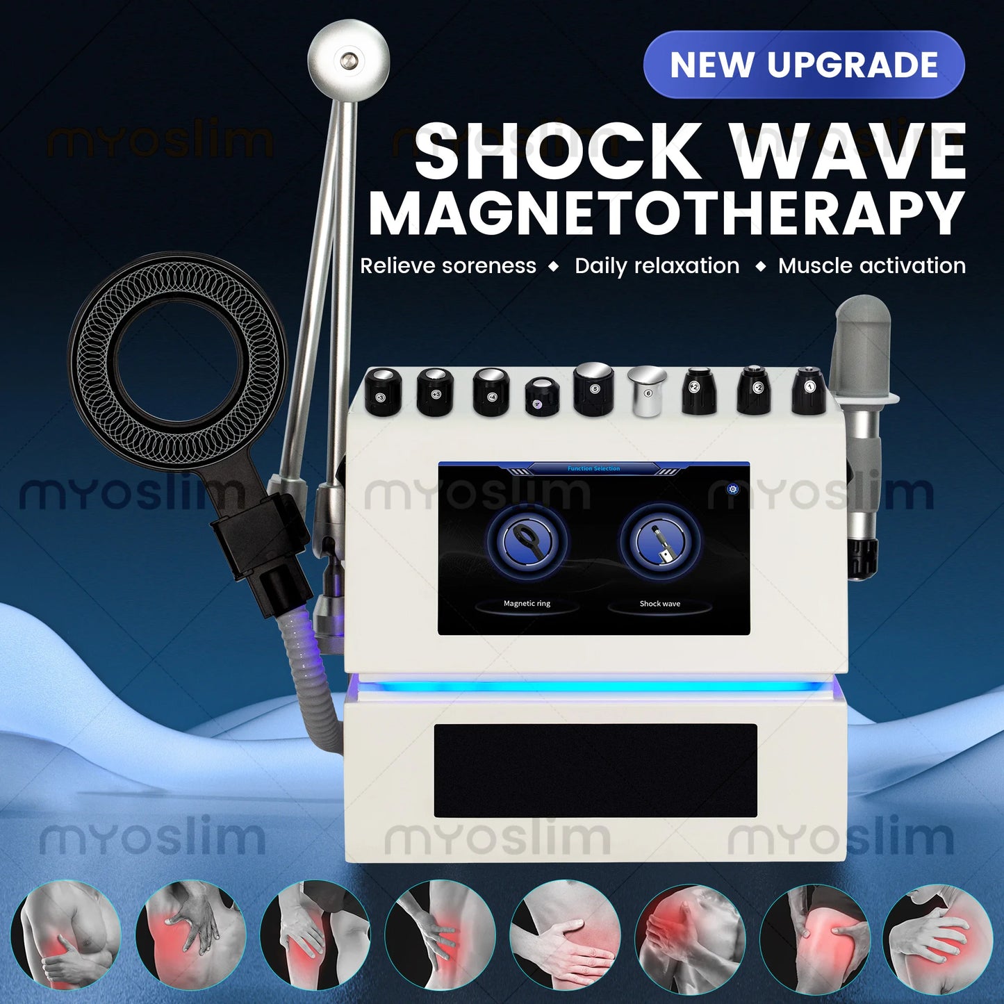 Emtt Physio PEMF Magnetic Therapy Device For Pain Relief