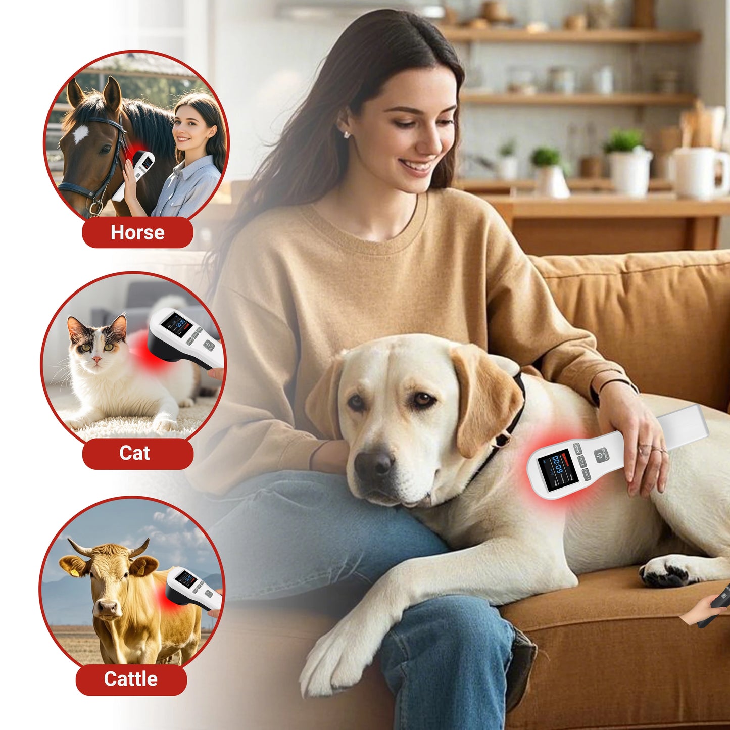 ZJKC Pain Relief Laser Therapy Machine For Muscle Recovery