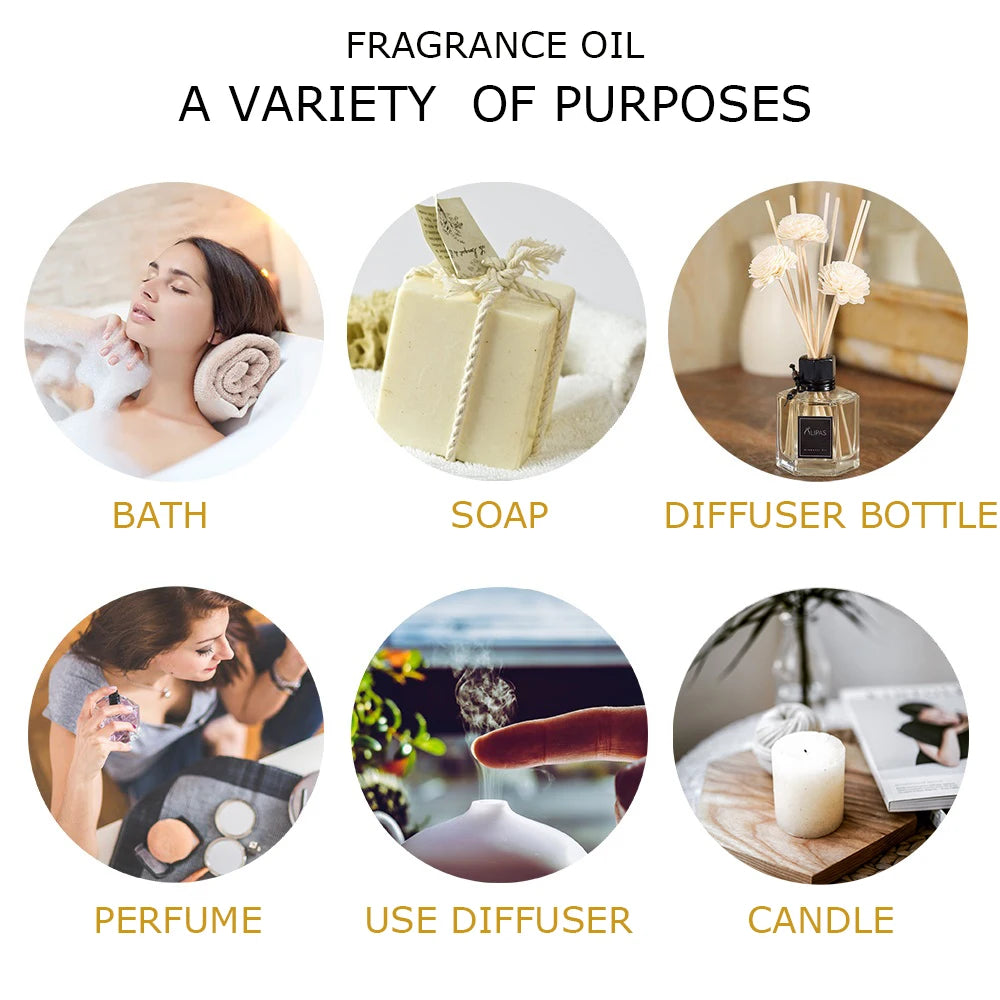 PHATOIL 12 Piece Gift Box Pure Essential Oils For Humidifiers Diffuser Lavender