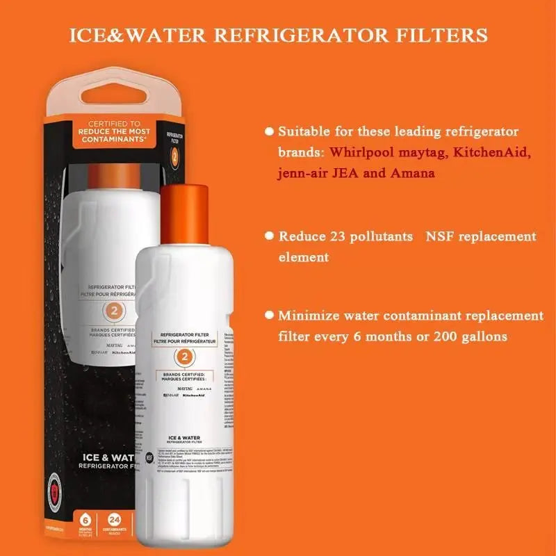 Phoesu Refrigerator Water Filter 2 EDR2RXD1 Pack of 2