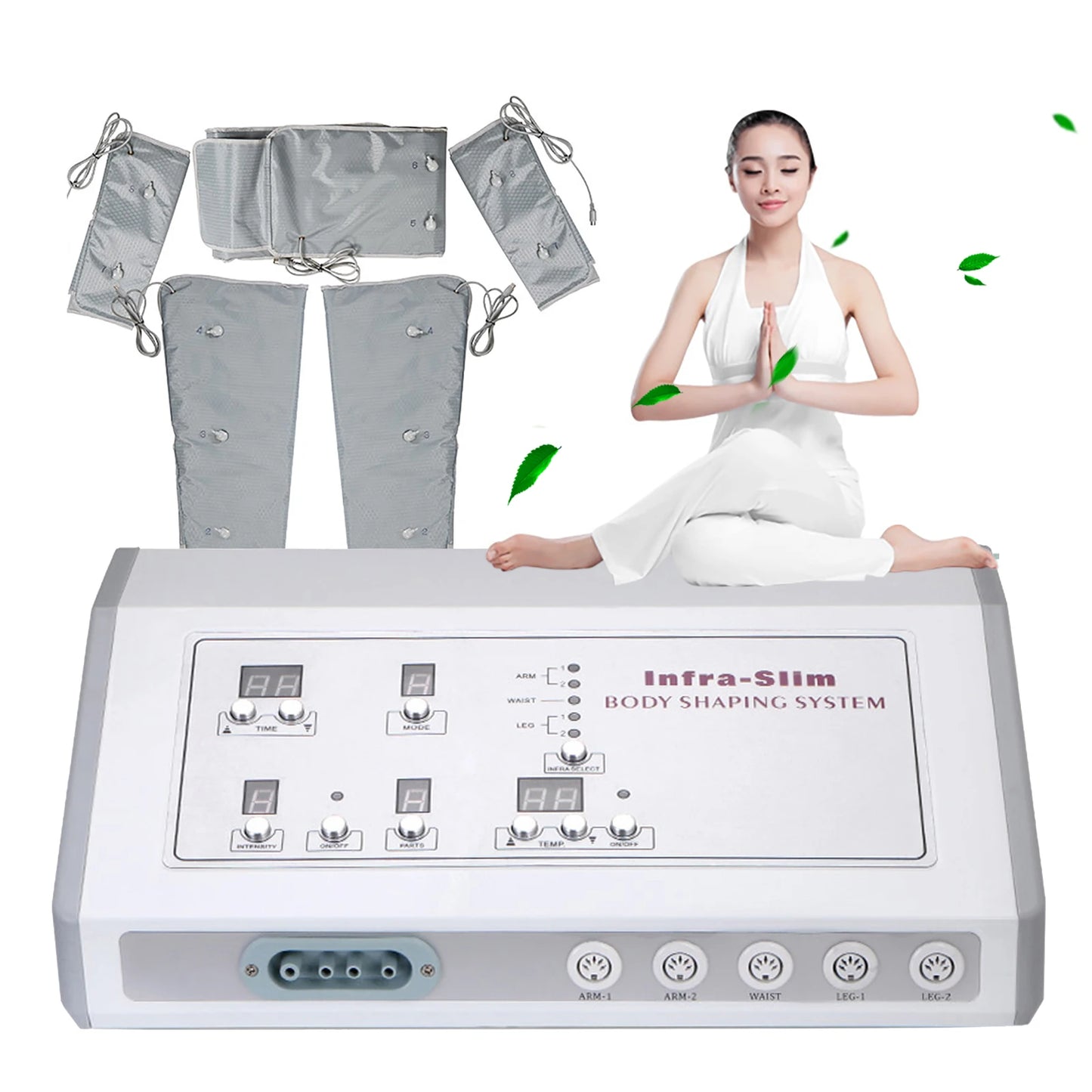 KYD-A1217 Air Pressure Massage Heating Leg Massager For Full Body