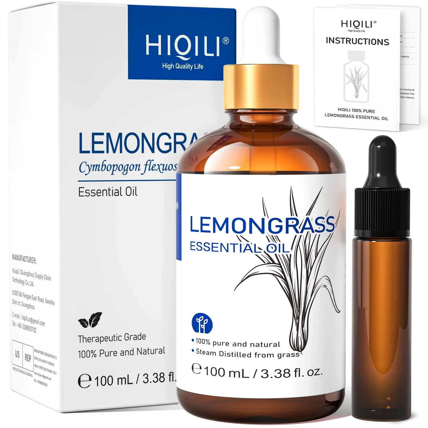 HIQILI Essential Oil With Dropper