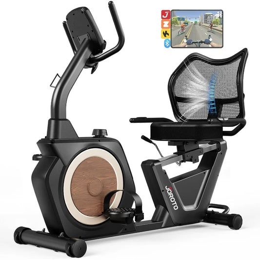 JOROTO Recumbent Exercise Bike for Home Use Magnetic Resistance