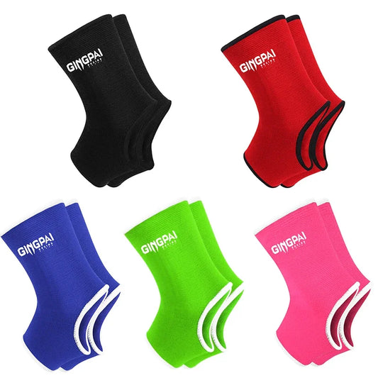 Gingpai Sport Boxing Ankle Brace Breathable Foot Protectors