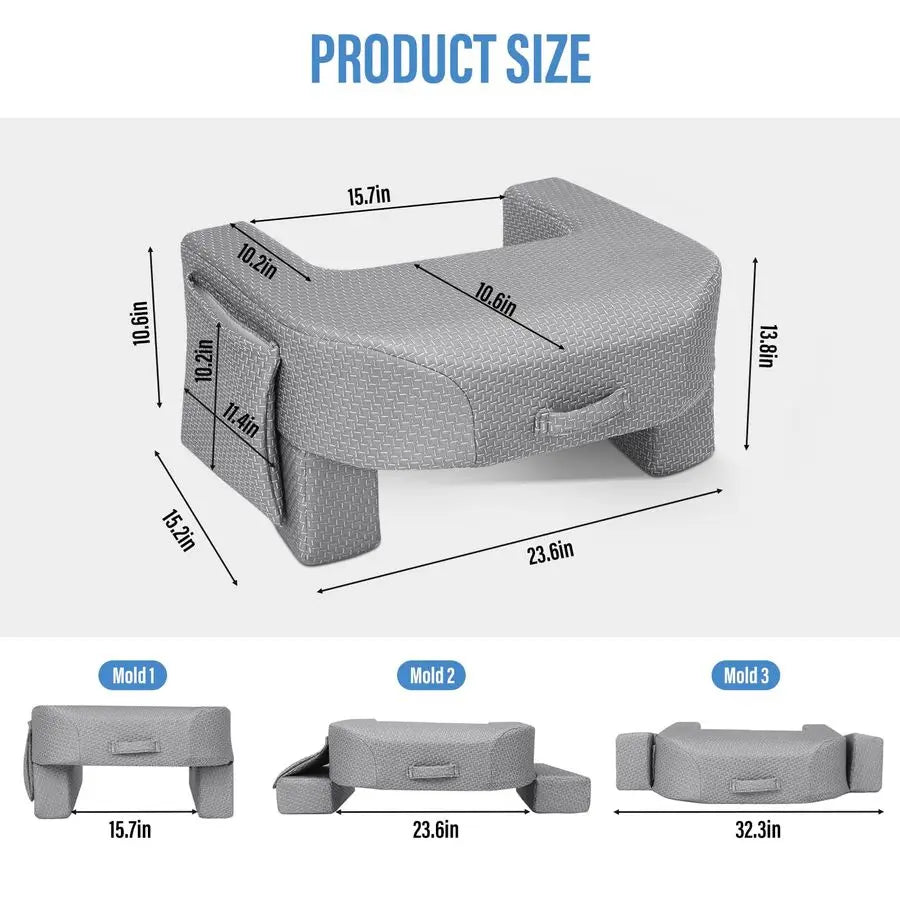 Reading Pillow For Laptop Armrest And Lap Desk Support