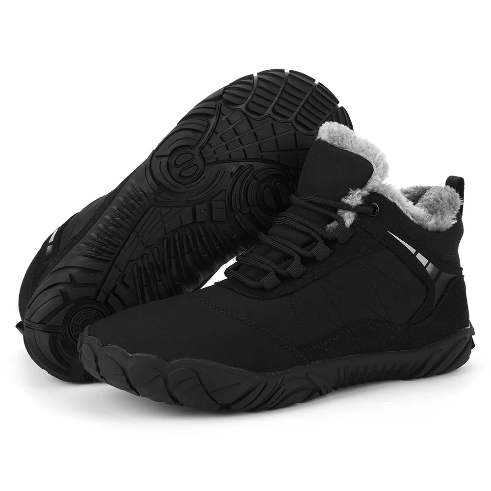 Winter Plush Snow Boots For Travel And Outdoor Trekking