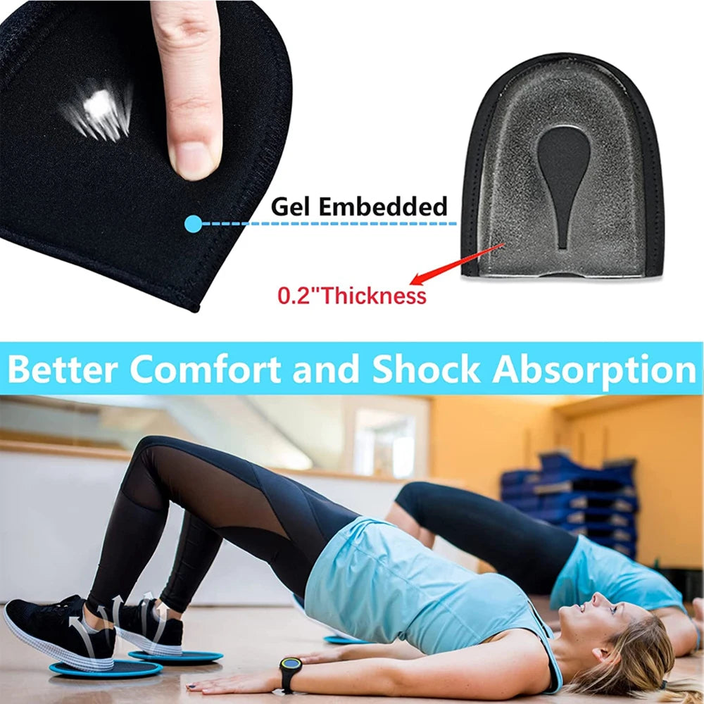 Plantar Fasciitis Heel Spur Foot Support With Gel Heel Cups