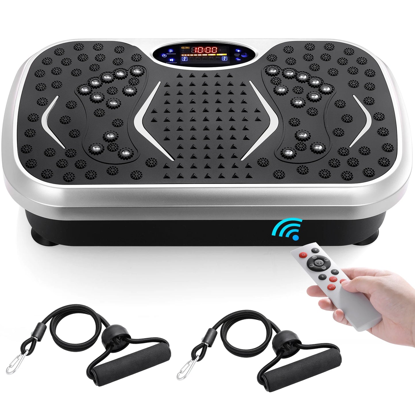 Homfa Vibration Plate Exercise Machine Full-Body Workout