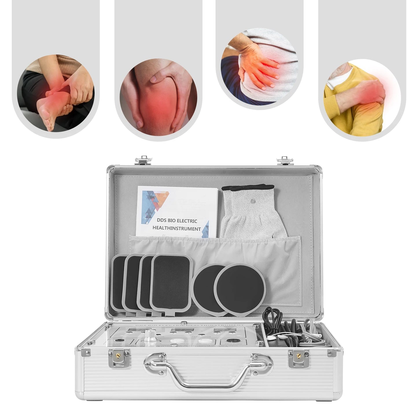 Bymaocar Bioelectric Massager Machine With Pulse Meridian Massage 10 Modes