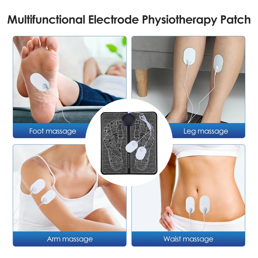 Agdoad Smart Foot Massager EMS With 8 Modes 19 Levels
