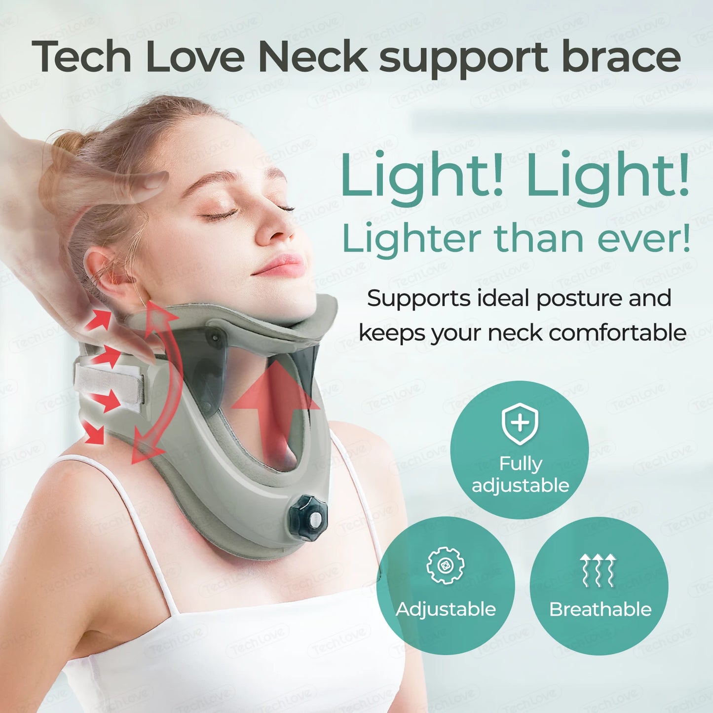 Air Collar Neck Traction Device for Cervical Pain Relief