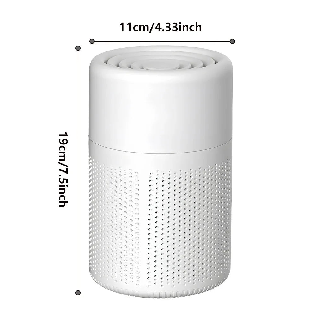 Air Purifier With HEPA Filter Activated Carbon And Aromatherapy