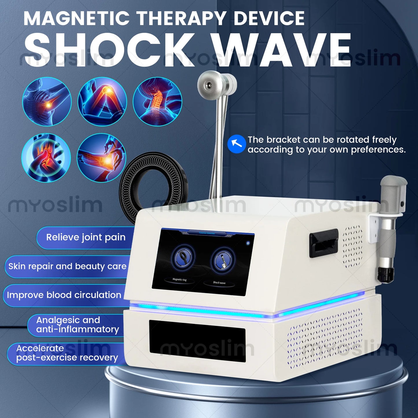 EMSZERO Magneto Therapy PEMF Device For Pain Relief