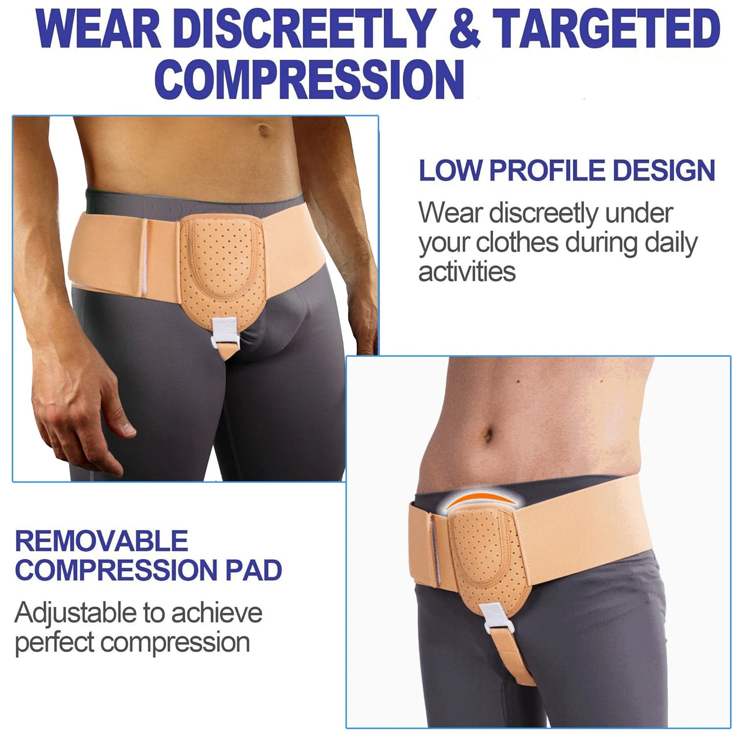 Hernia Belt Truss for Inguinal Hernia Support and Recovery
