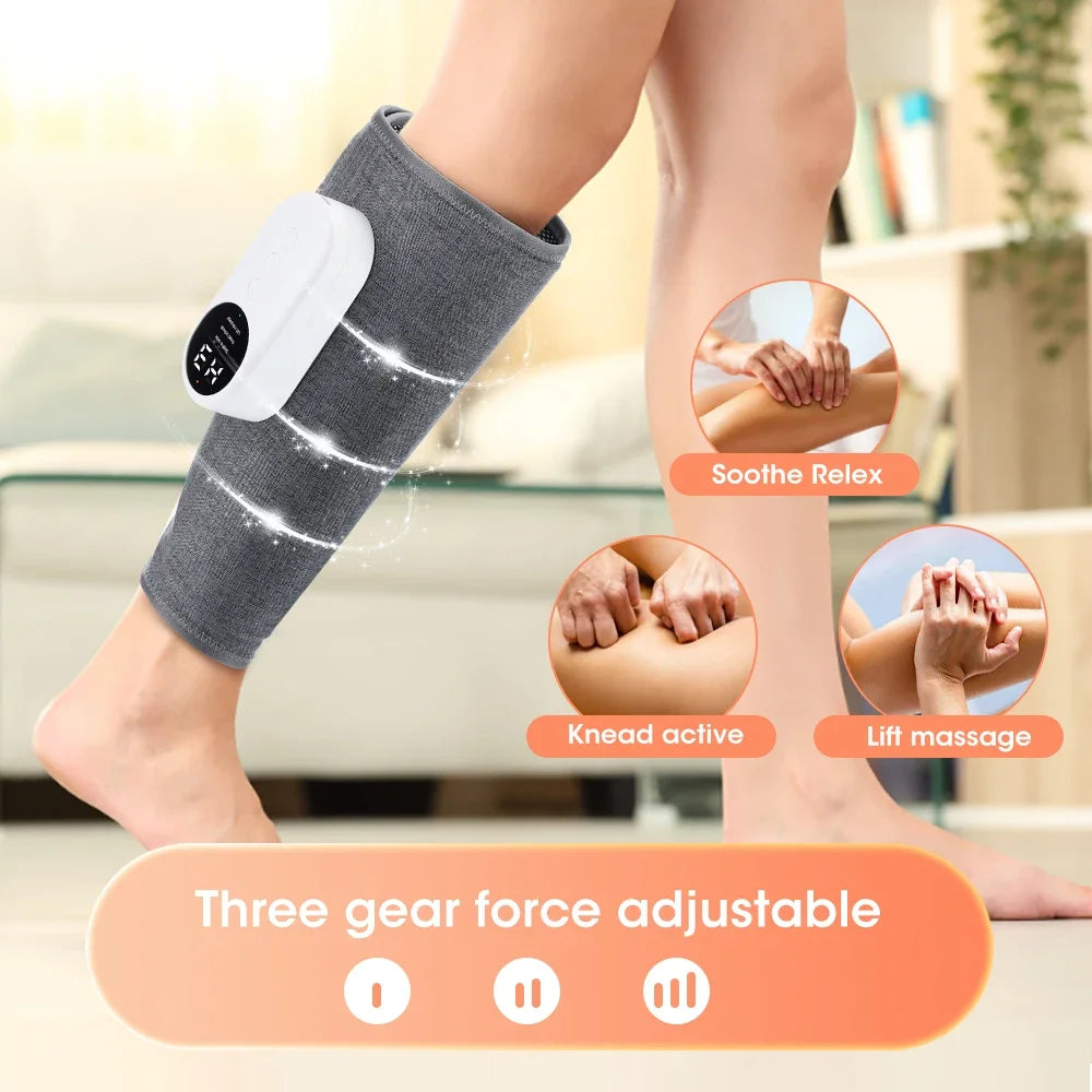 360 Degree Leg Massager With Air Compression And Heat Therapy