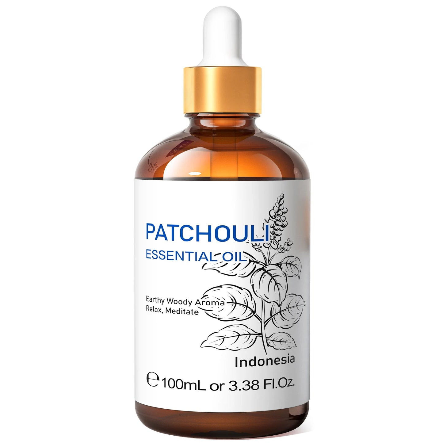 HIQILI Patchouli Essential Oil For Aromatherapy Diffuser Humidifier
