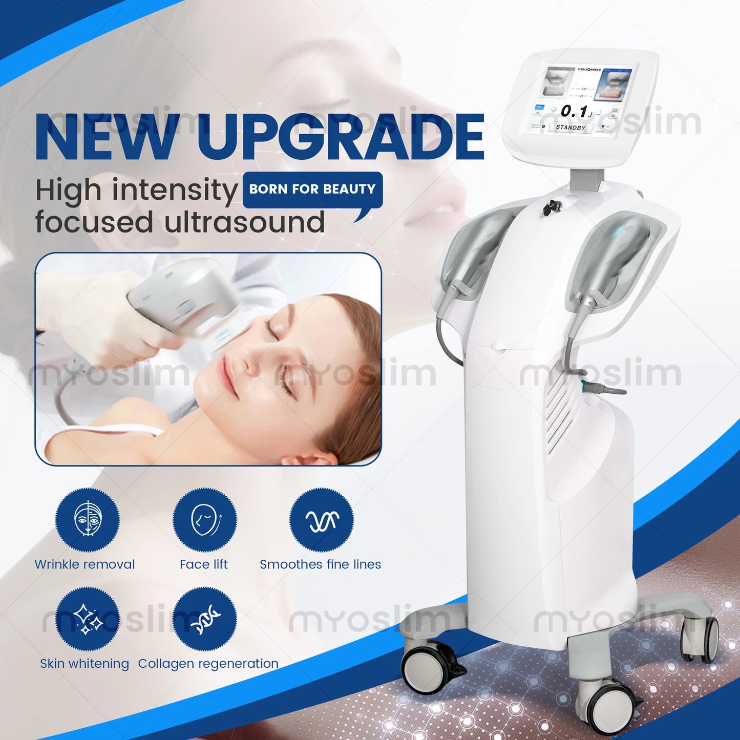 MYOSLIM 7D Beauty Machine for Skin Rejuvenation and Anti Aging