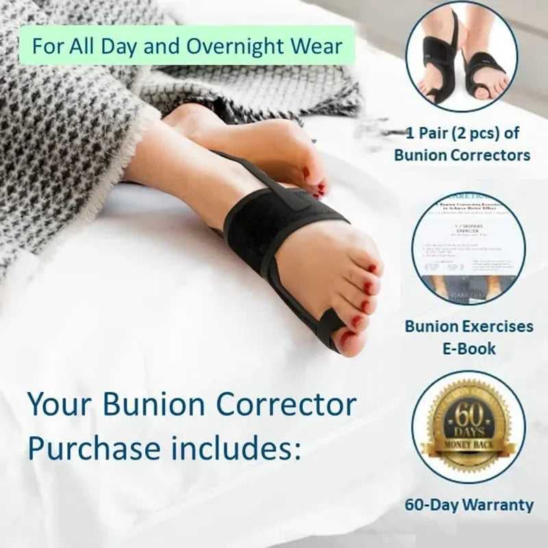 Orthopedic Bunion Splint Corrector for Hallux Valgus Pain Relief