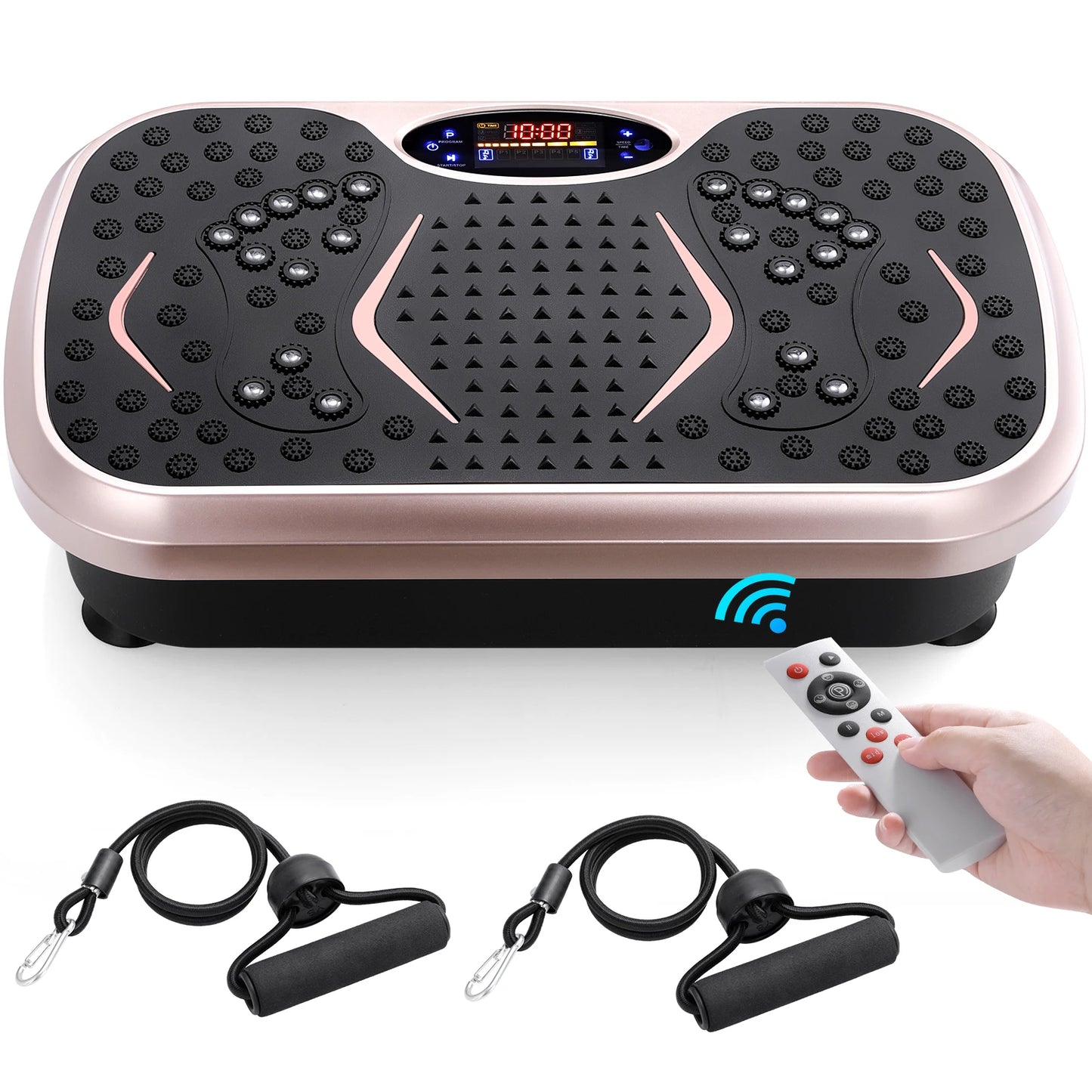 Homfa Vibration Plate Exercise Machine Full-Body Workout