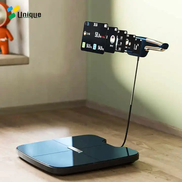 Digital Bathroom Scale With 8 Electrodes For Body Weight BMI
