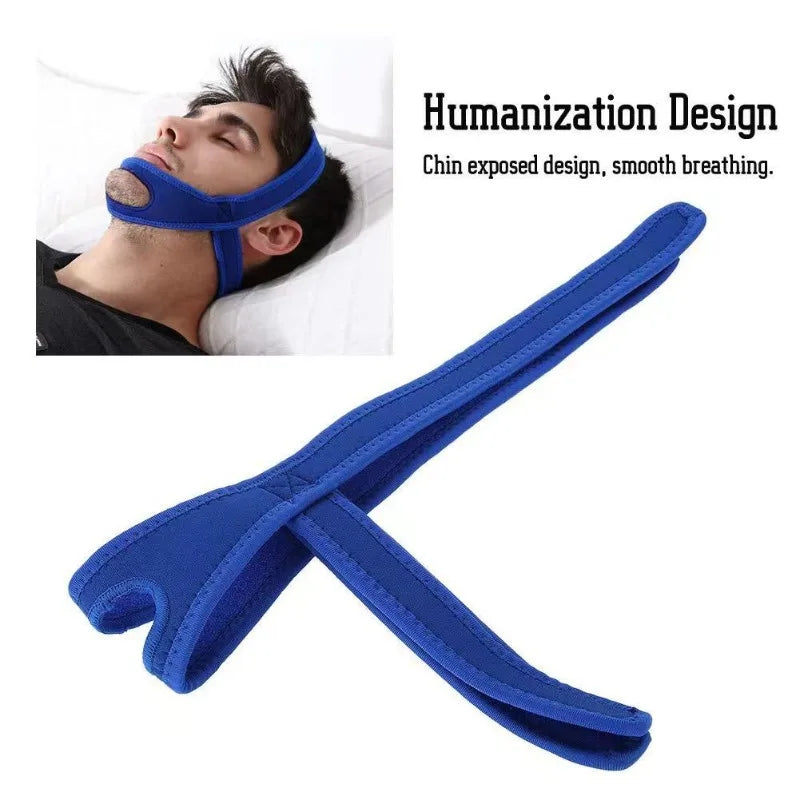 Neoprene Anti Snore Chin Strap for Sleep Apnea and Snoring