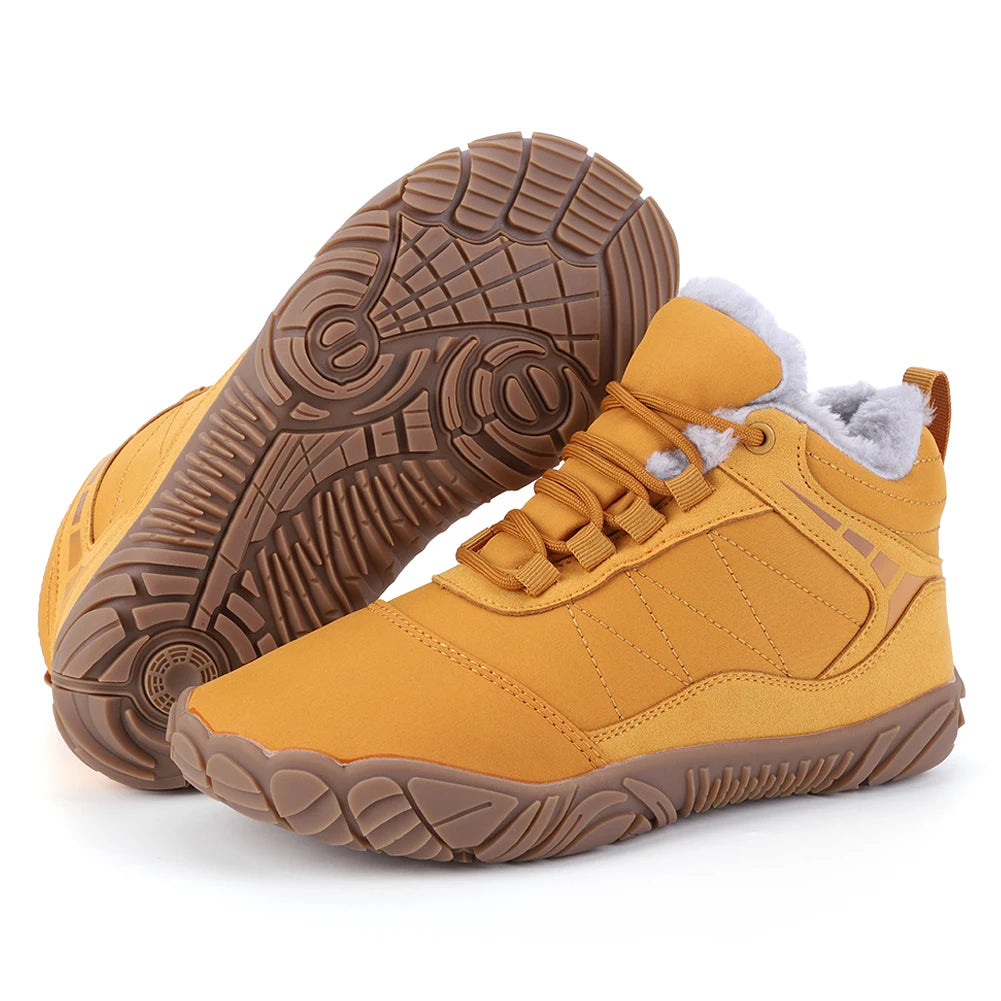 Winter Plush Snow Boots For Travel And Outdoor Trekking