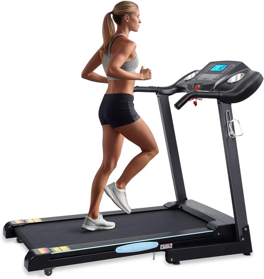Auto Incline Folding Treadmill With 12 Percent Incline 2.5 HP