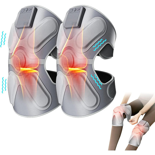 SKG Cordless Heated Knee Massager With Gentle Heat And Vibration
