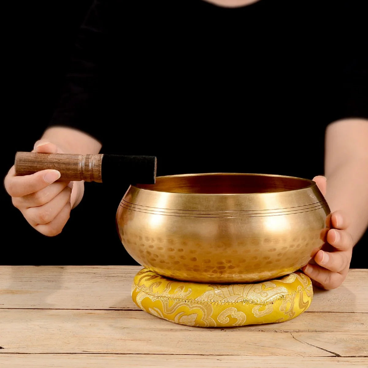 Miwayer Tibetan Singing Bowls Set For Meditation And Stress Relief