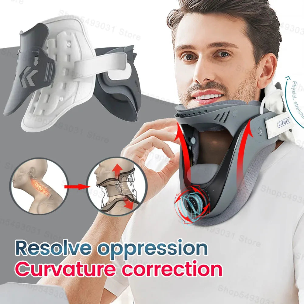 Cervical Neck Traction Device For Home Use