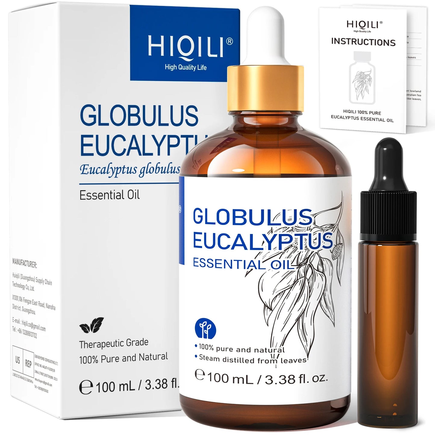 HIQILI Essential Oil With Dropper