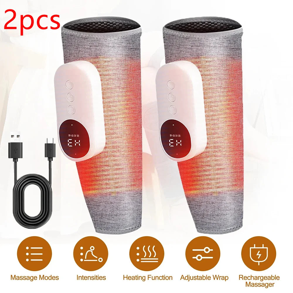 360 Degree Leg Massager With Air Compression And Heat Therapy