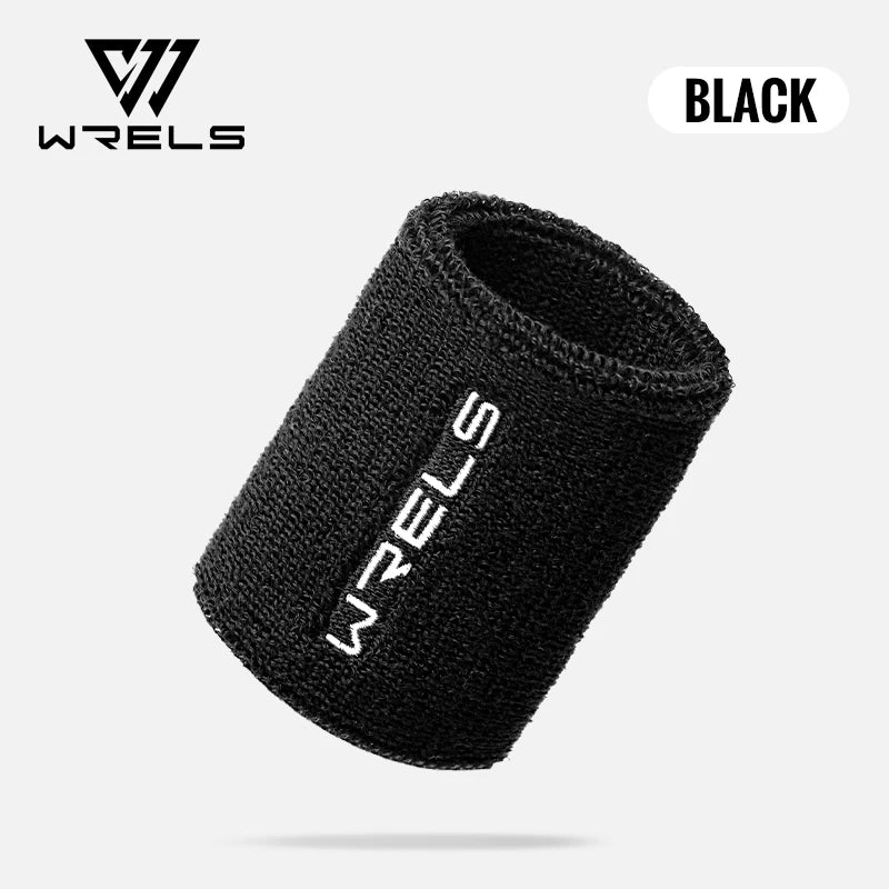 WRELS Wristbands Moisture Wicking Terry Cloth For Sports Gym