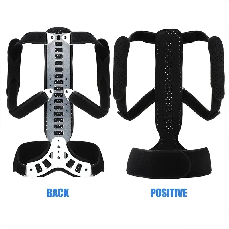 FODRK Adjustable Back Brace Posture Corrector For Men Women