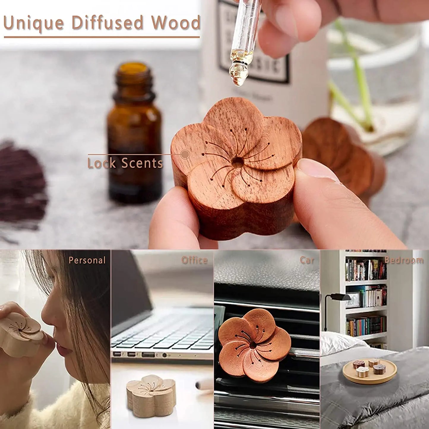PHATOIL 12 Piece Gift Box Pure Essential Oils For Humidifiers Diffuser Lavender