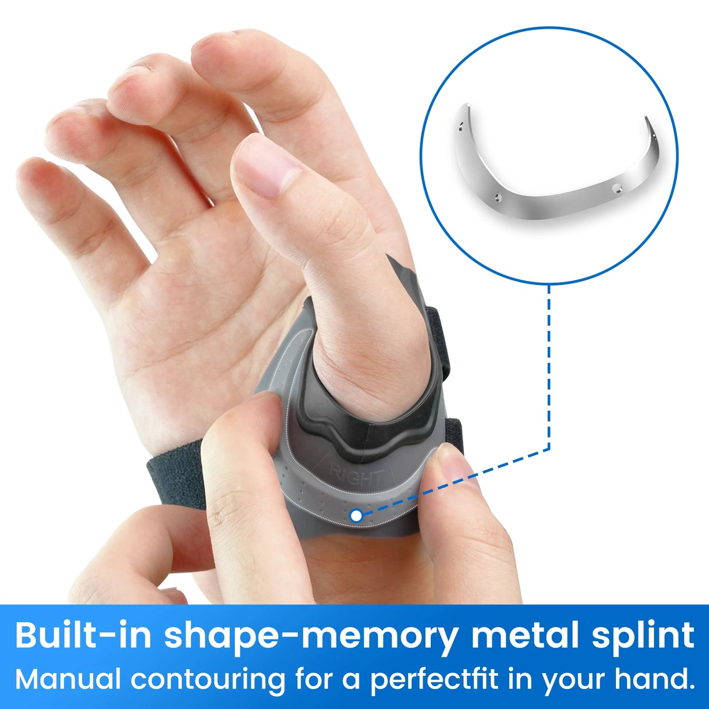 Velpeau CMC Thumb Brace For Arthritis Pain And Support