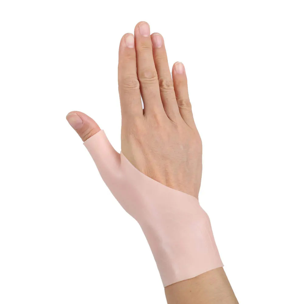 Silicone Gel Therapy Wrist Thumb Support Gloves For Arthritis Carpal Tendonitis