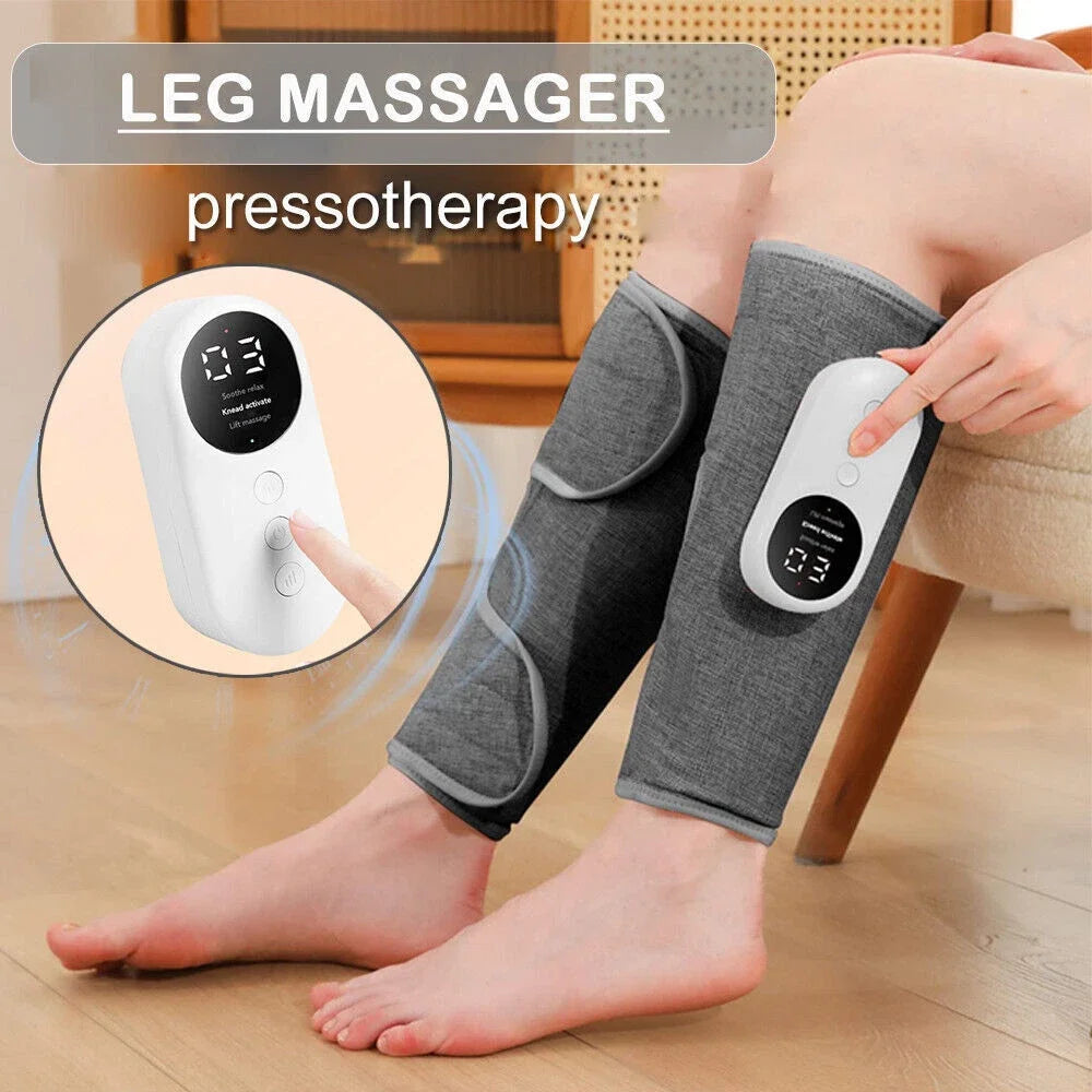 360 Degree Leg Massager With Air Compression And Heat Therapy