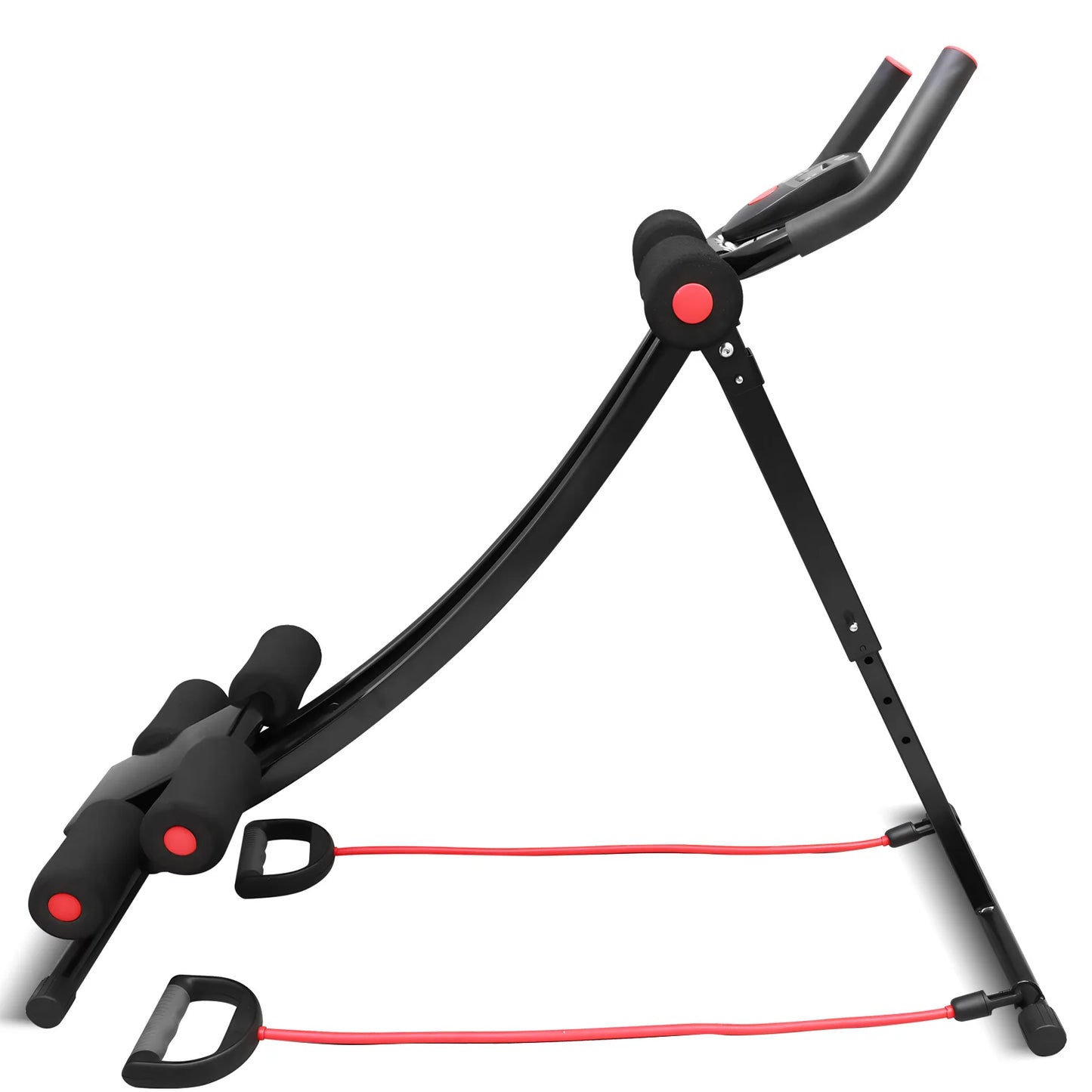 GIKPAL Foldable Ab Machine for Home Gym Abdominal Trainer Display