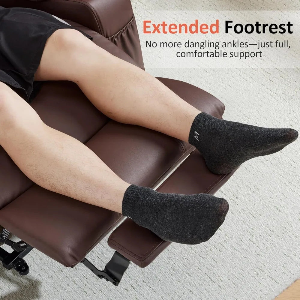 Electric Power Lift Recliner Chair With Massage And Heat