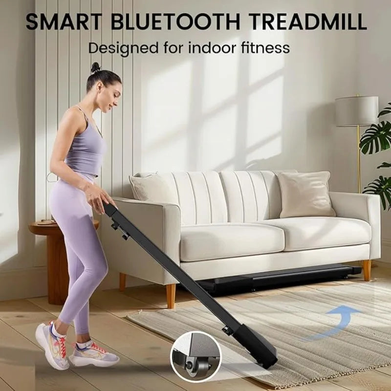 Superun 2-In-1 Home And Office Walking Treadmill With App