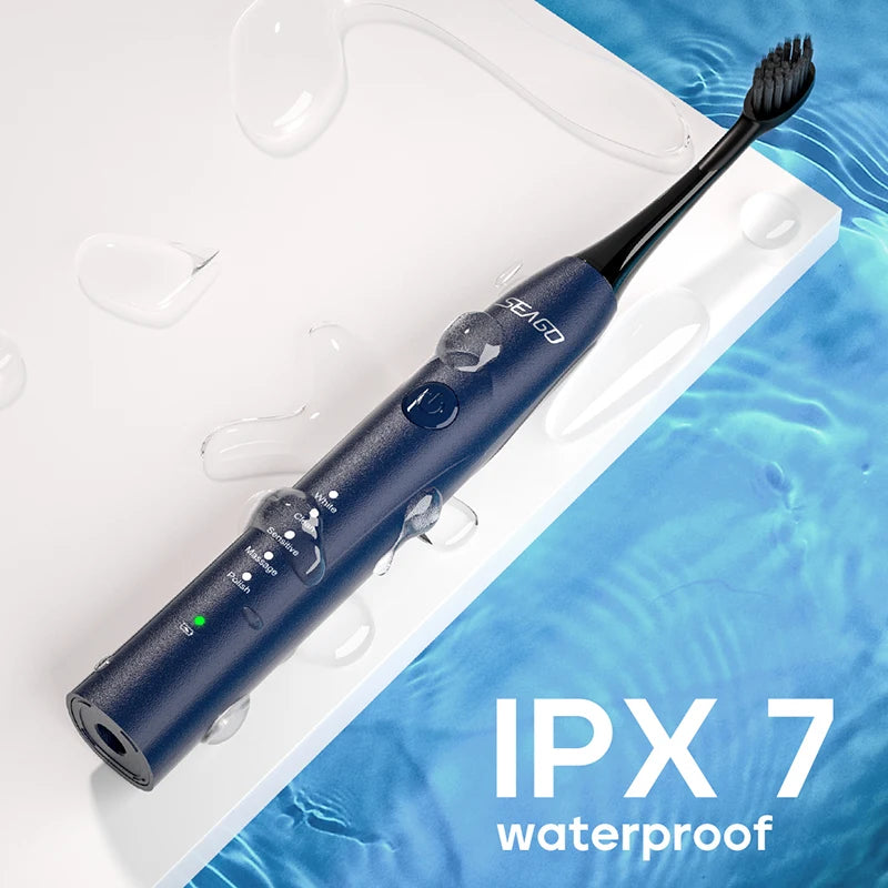 Seago SG 540 Electric Toothbrush With Smart Timer And Waterproof Design