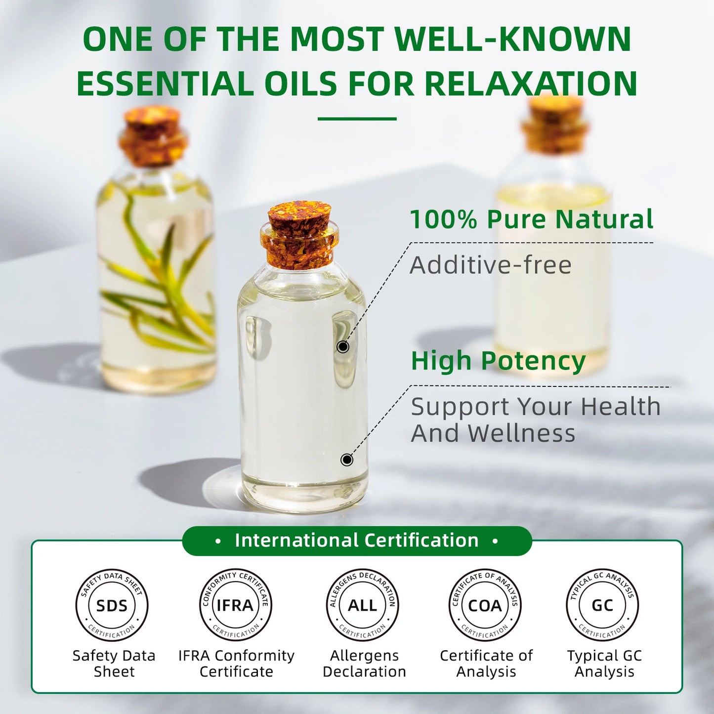 HIQILI Chamomile Essential Oils For Diffuser And Massage