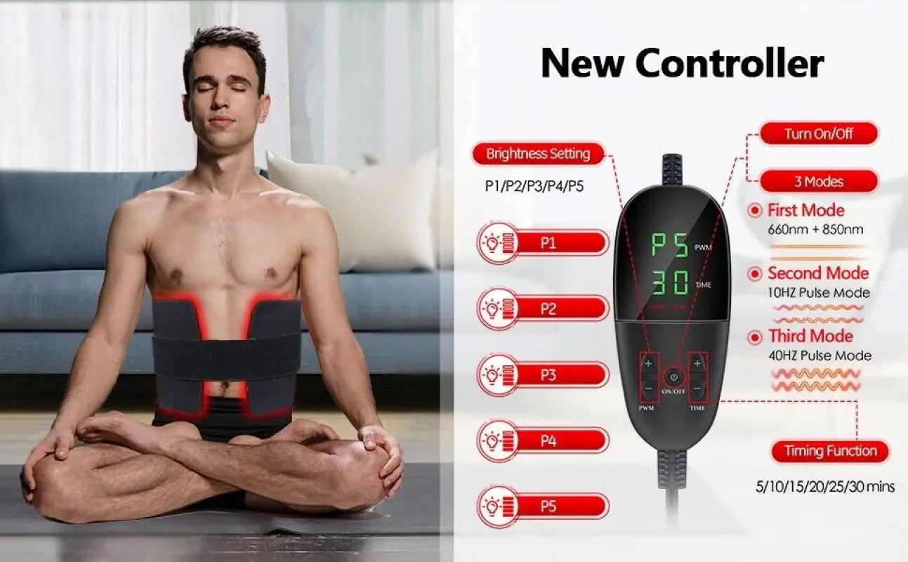 Infrared Therapy Pad 660nm 850nm Pain Relief